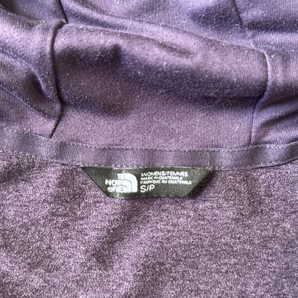 The North Face Fave Purple Full Zipper Women's Hooded Jacket - Picture 5 of 13